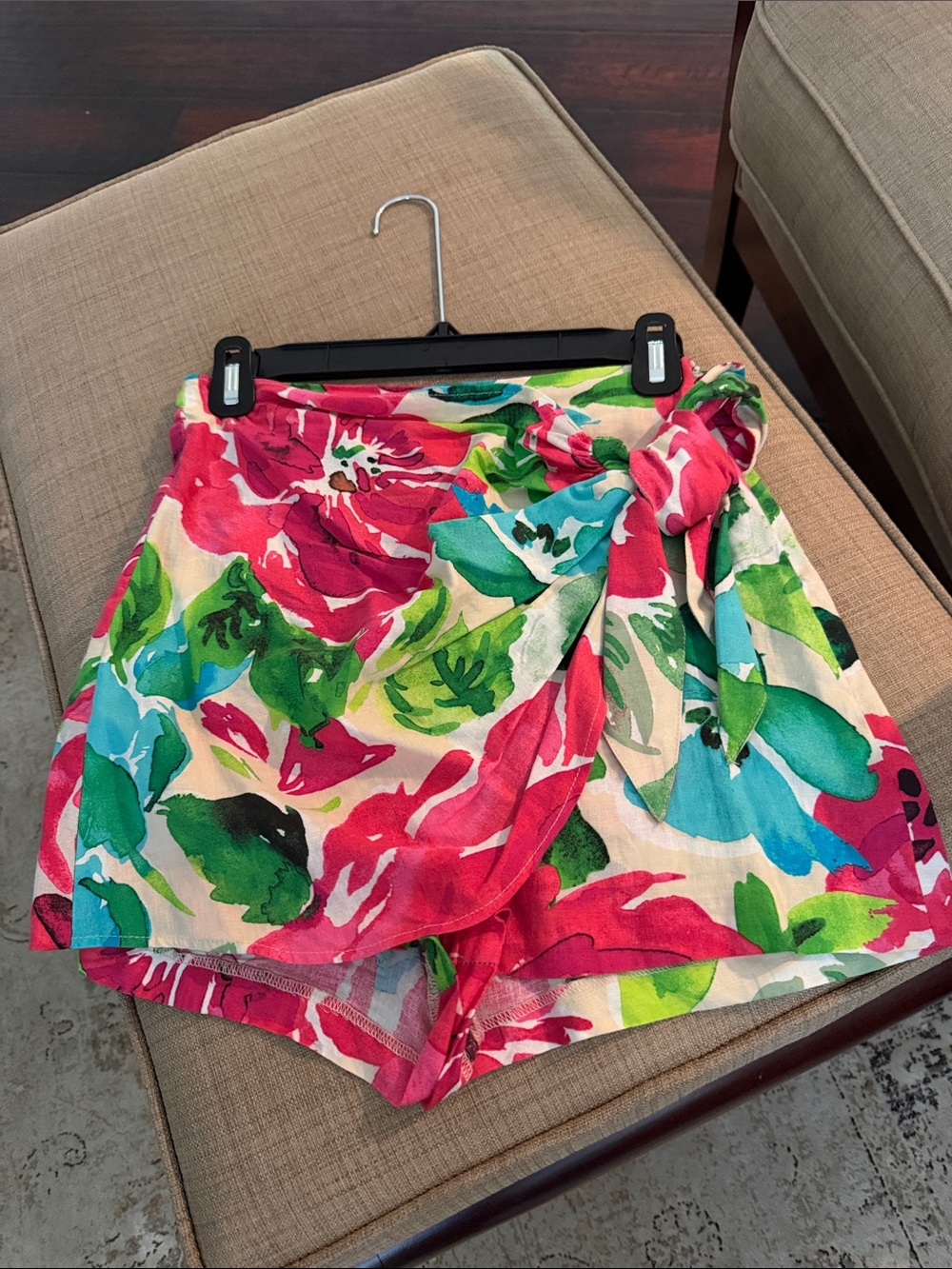 Women’s Floral Tie-Waist Skort - Multicolor